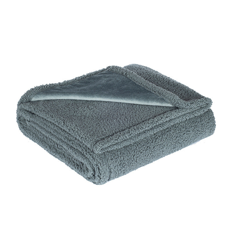 Amazon Waterproof Diaper Pet Blanket Cotton Velvet Flannel Comfortable Thickened Dog Mat Mattress Pet Supplies