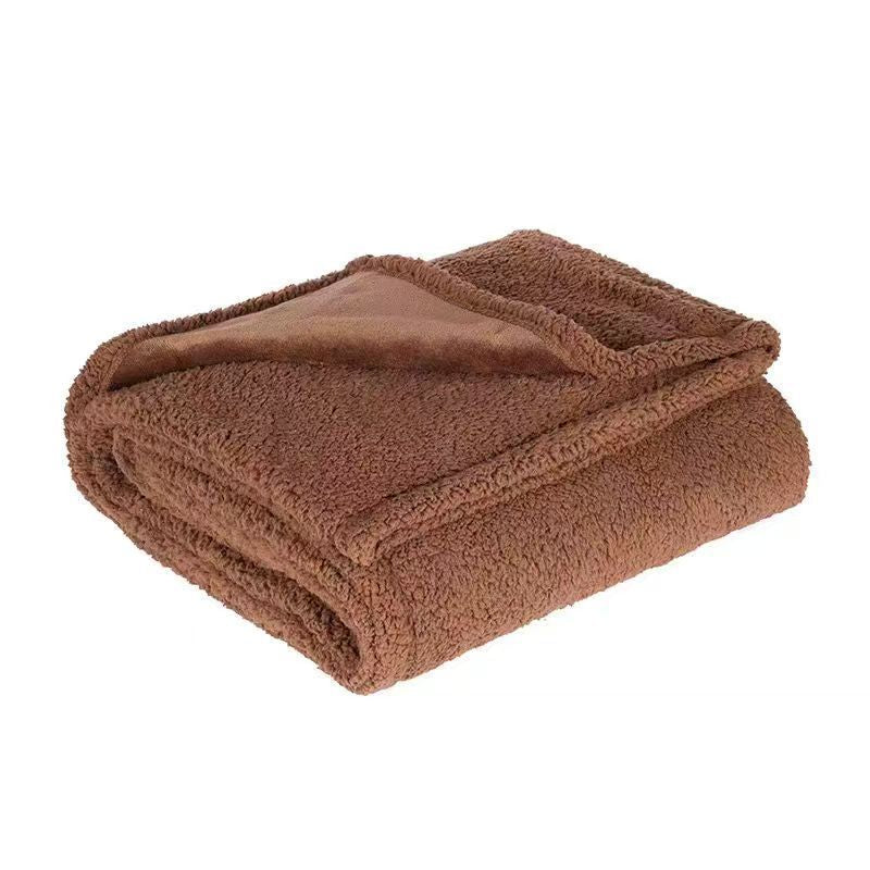 Amazon Waterproof Diaper Pet Blanket Cotton Velvet Flannel Comfortable Thickened Dog Mat Mattress Pet Supplies